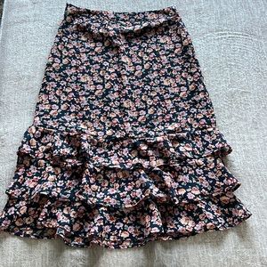 Ruffled Skirt